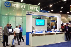 OFC2015 NTT-AT booth