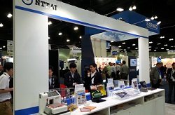 OFC2015 NTT-AT booth